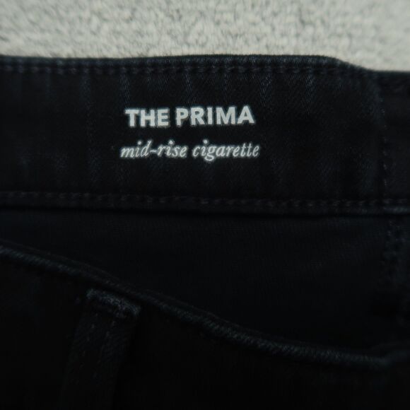 Adriano Goldschmied AG Womens Size 29R Mid-Rise Prima Cigarette Denim 30" Inseam - Picture 10 of 16